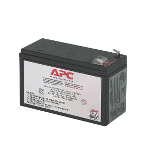 APC Replacement Battery Cartridge #106 - UPS-batteri - 1 x batteri - Blysyre - sort - for P/N: BE400-CP, BE400-IT, BE400-KR, BE400-RS, BE400-SP, BE400-UK, BGE90M, BGE90M-CA