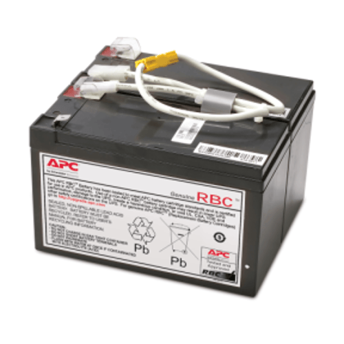 APC Replacement Battery Cartridge #109 - UPS-batteri - 1 x batteri - Blysyre - brunsort - for P/N: BN1250LCD, BR1200G-JP, BR1200LCDI, BR1500LCD, BR1500LCDI, BX1300LCD, BX1500LCD