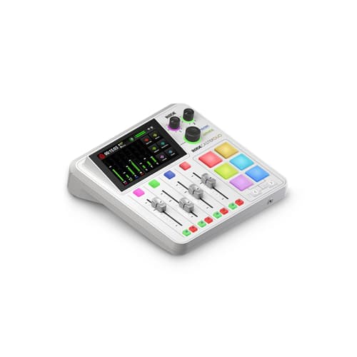 Rode Microphones RØDECaster Duo , Mixer - (hvid, WLAN, Bluetooth, USB-C) (RCDUOW)