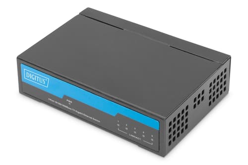 Digitus Dn-80202-1 Netværksswitch Ikke Administreret Gigabit Ethernet (10/100/1000) Sort billede