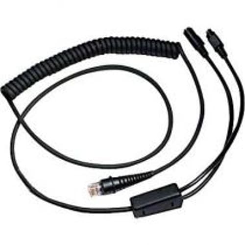 Honeywell Tastatur Wedge / Strøm Kabel Sort 3m 3m. Ps/2 Sort