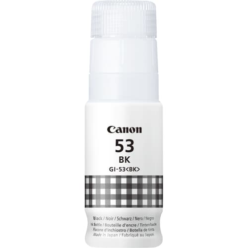 Canon Blæk Sort Gi-53bk 60 Ml billede