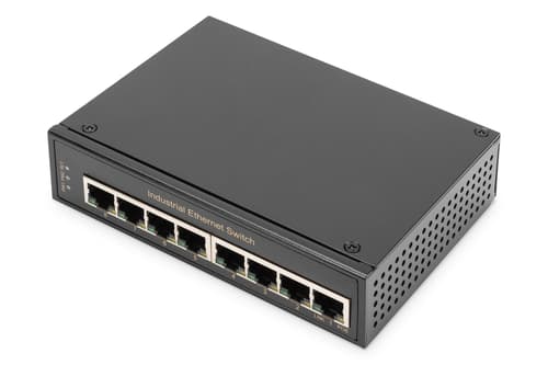 DIGITUS DN-651108 - switch - industrial gigabit - 8 ports - unmanaged