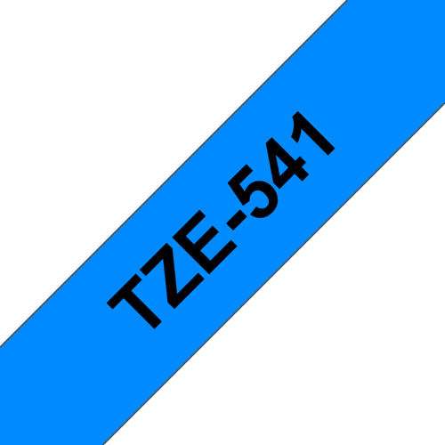 Brother Tape 18mm Tze-541 Svart/blå