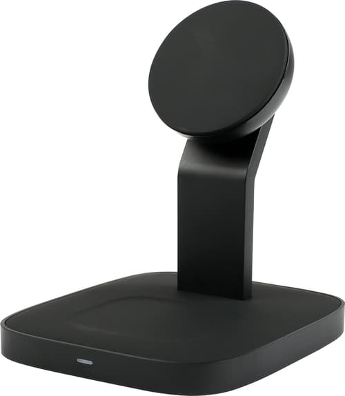 Cirafon Qi2 Trådløs Lader Med Stativ – Hurtiglader For Iphone Og Airpod Svart