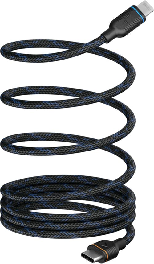 Unisynk Magroll Magnetic Lightning Cable 1m Svart