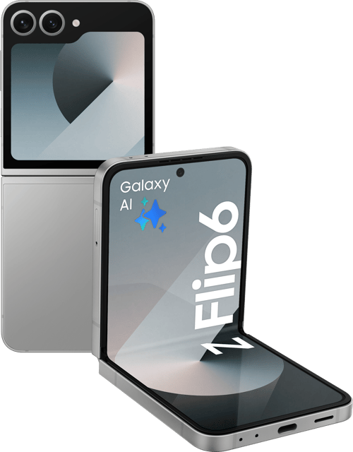 Samsung Galaxy Z Flip6 256GB Zilver (SM-F741BZSGEUB)