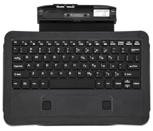 Zebra Keyboard Backlit Ip65 (us) - L10 Rugged Englanti (us) Musta
