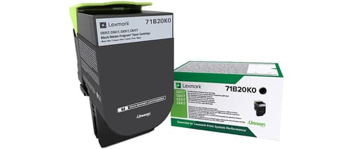 Lexmark Toner Sort 3k - Cs/cx317/417/517