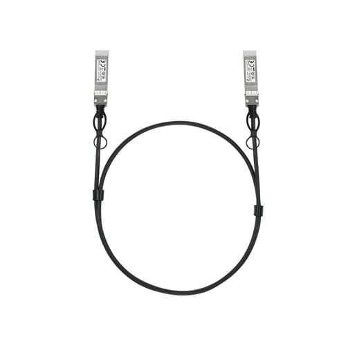 Tp-link Omada Sm6220-1m Infiniband- Ja Kuituoptiikkakaapeli Sfp28 Musta, Hopea 1m Sfp28 Sfp28