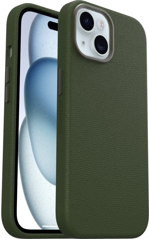 Otterbox Symmetry Series Cactus Leather Magsafe Iphone 15 Grønn