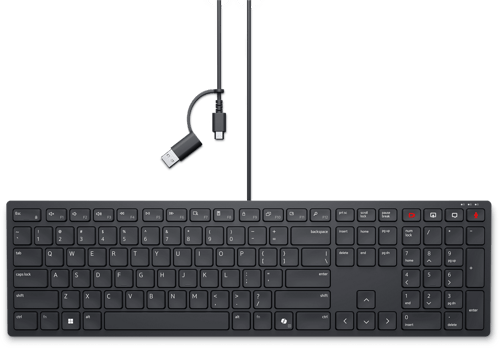 Dell Kb525c - Collaboration Keyboard Kabel Nordisk