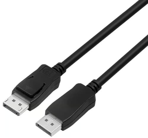 Prokord Cable Displayport 1.4 - Displayport 0.5m Black 0.5m Displayport Displayport Sort