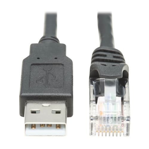 Eaton Cisco Compatible Usb-a To Rj45 Rollover Console Cable 1.8m Rj-45 Usb-a 2.0