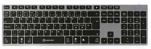 Voxicon 290 Trådlöst Tangentbord – Bluetooth För Pc/mac Trådlös Nordisk