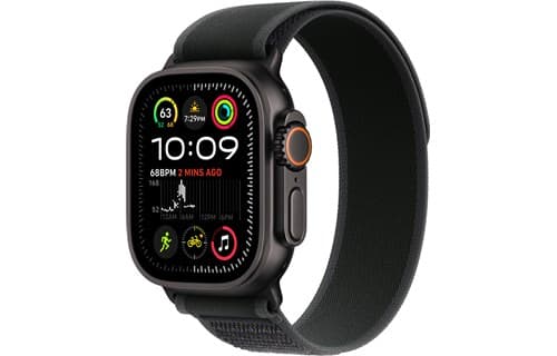 Apple watch space black titanium case 2025