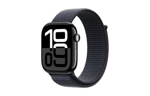 Apple Watch Series 10 GPS 46mm Jet Black Aluminium Case with Ink Sport Loop MWWR3QF A Dustin
