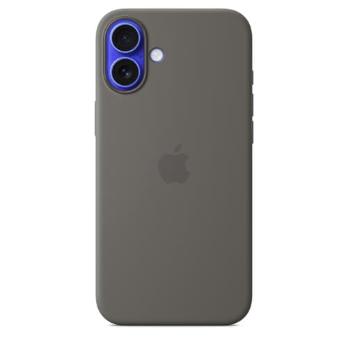 Apple Silicone Case Magsafe Iphone 16 Plus Grå