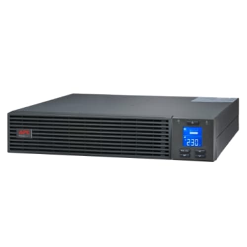 APC Easy UPS On-Line - UPS (rackversion) - AC 220/230/240 V - 1800 Watt - 2000 VA - 1-faset - Blysyre - USB, serial - output-stikforbindelser: 4 - PFC - 2U - Europa - sort, RAL 7010
