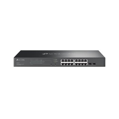 Tp-link Omada Sg2218p Verkkokytkin Hallittu L2/l2+ Gigabit Ethernet (10/100/1000) Power Over Ethernet -tuki 1u Musta
