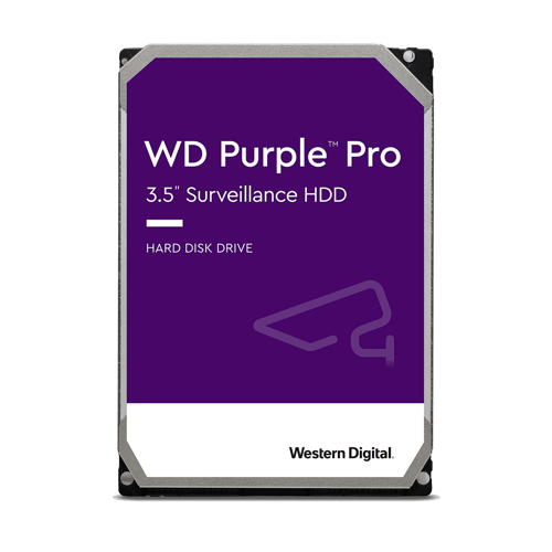 WD Purple Pro WD142PURP - Harddisk - 14 TB - overvågning, smart video - intern - 3.5 - SATA 6Gb/s - 7200 rpm - buffer: 512 MB (pakke med 20)