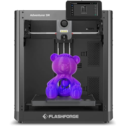 Flashforge Adventurer 5M, Fused Filament Fabrication (FFF), Wi-Fi, Ethernet LAN, USB-port, Visningsvindue