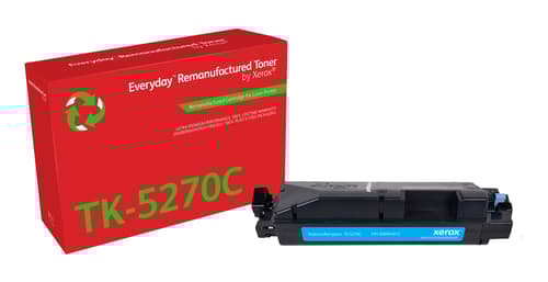 Xerox Everyday Toner Erstatte Kyocera Cyan Tk-5270c 6k Standard billede