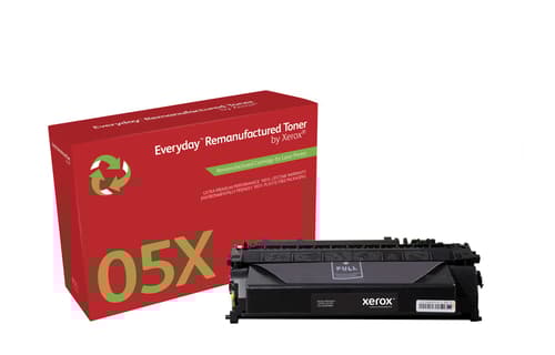 Xerox Everyday Toner Erstatte Hp Sort Ce505x (hp 05x) 6.5k Høj Kapacitet billede