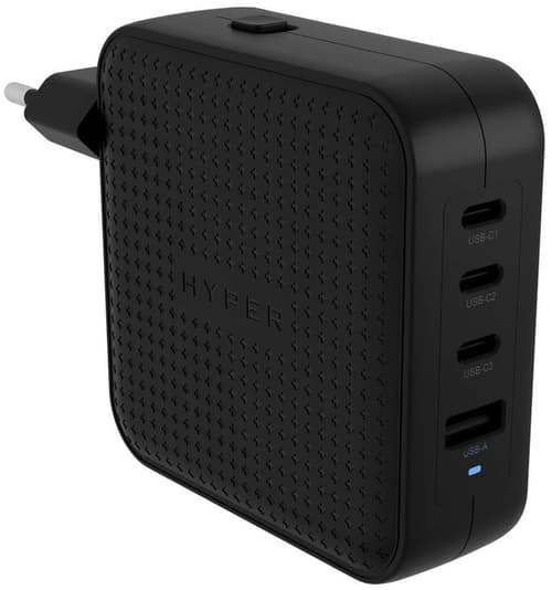 Targus Hyperjuice 100w Usb-c Gan Reseladdare Svart