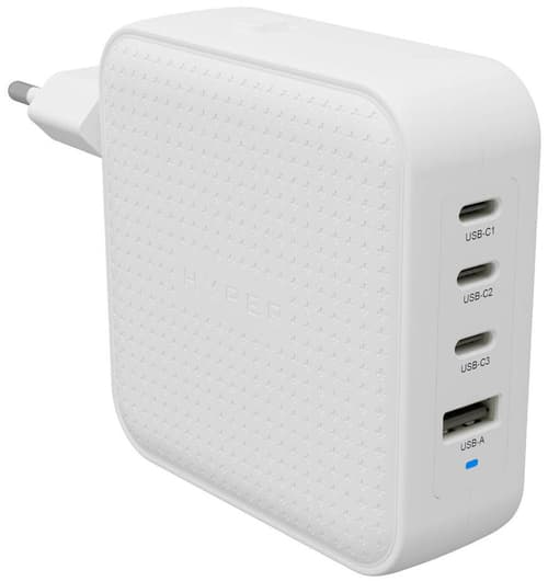 Targus Hyperjuice 100w Usb-c Gan Rejseoplader Hvid