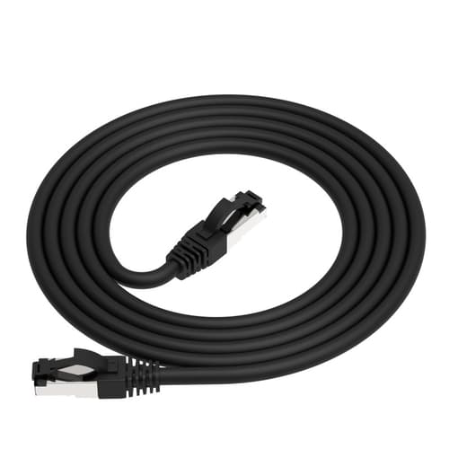 Direktronik Outdoor Cat6a S/ftp 25m Rj-45 Cat 6a 25m. Sort