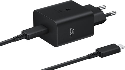 Samsung 45w Strömadapter Med Usb-c Kabel 1.8m Svart