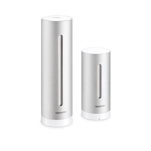 Netatmo Nws01-ec Digital Værstasjon Aluminium Batteri/usb Wi-fi
