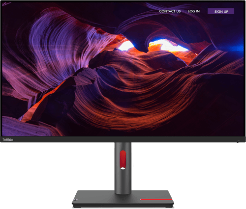 31.5" Lenovo ThinkVision P32p-30 - 3840x2160 (4K) - 60Hz - IPS - KVM switch