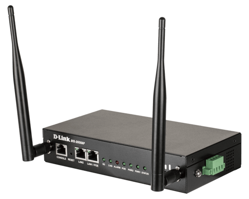 D-link Dis-2650ap Wlan Adgangspunkt 1200 Mbit/s Sort Strøm Over Ethernet (poe) billede