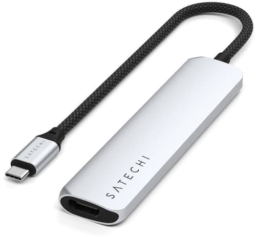 Satechi 6-i-1 Usb-c Slim Multiport Adapter Usb-c