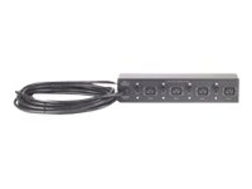 Apc Rack Pdu Extender, Basic, 2u, 32a, 230v, (4) Iec C19 Strømforsyningsenhed (pdu) 4 Ac Stikkontakt(er) Sort
