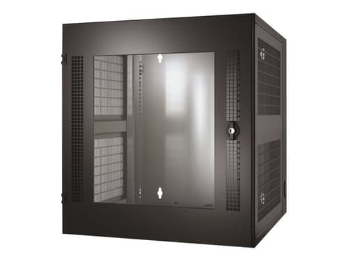 Apc Netshelter Wx Väggmonterad Kapsling 13u Med Glasdörr, Svart Väggmonterat Rack