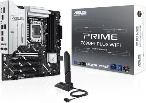 Bundkort ASUS Prime Z890M-Plus WiFi - Intel Z890, LGA 1851, micro ATX