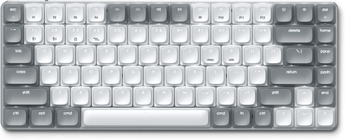 Satechi Sm1 Slim Mechanical Keyboard Kablet Og Trådløs Nordisk billede