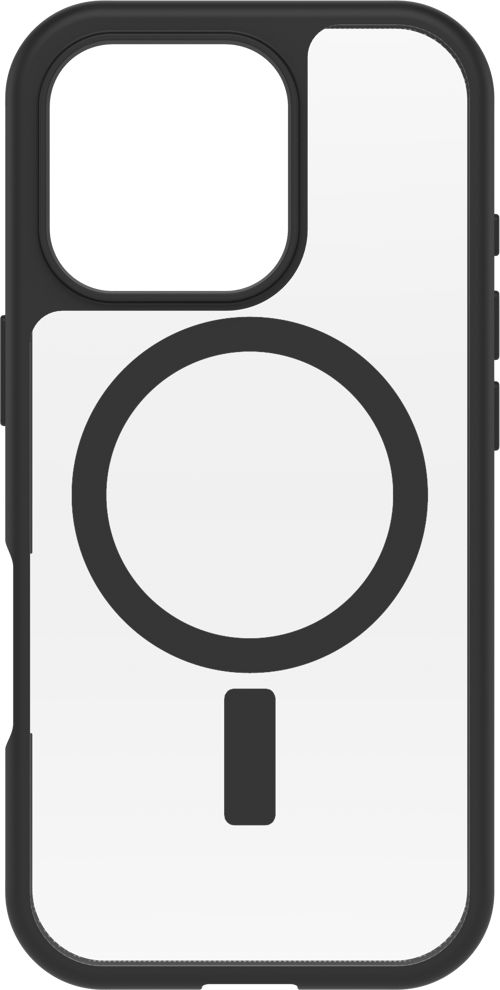 Otterbox React Magsafe Iphone 16 Pro Gjennomsiktig, Svart