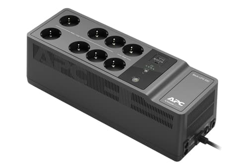 UPS strømforsyning APC Back-UPS BE850G2 - 520 W, 0,85 kVA, 8x Schuko
