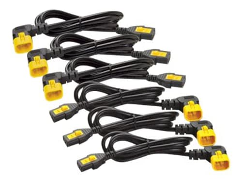 Apc Power Cord Kit 6 Locking C13 - C14 90 Degree 0.6m