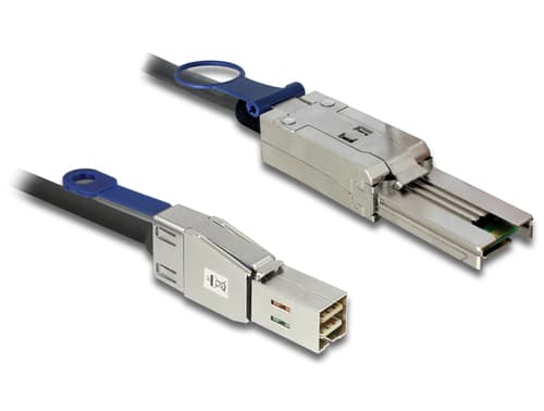 Delock 2m, Mini Sas Hd Sff-8644 - Mini Sas Sff-8088 Musta