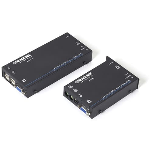 Black Box Kvm Extender Over Catx - Vga Audio Usb 1.1 Da