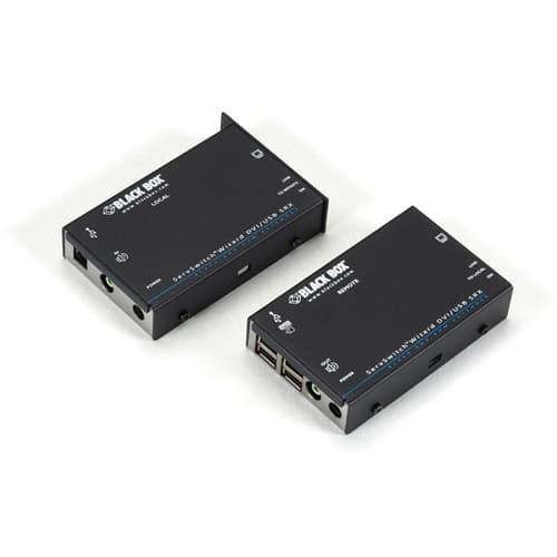 Black Box Dvi-d Usb Kvm Extender Med Ljud, Catx 50 M