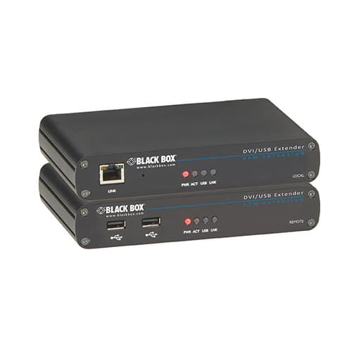 Black Box Lrx Kvm Extender Dvi, Usb