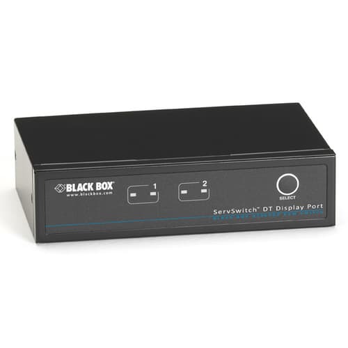 Black Box Dt Kvm Switch - Dp Audio Usb 2.0 2-port