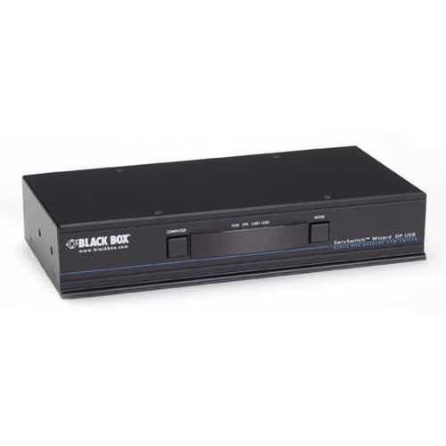 Black Box Kvm Switch - Displayport Audio Usb 2.0 4-port