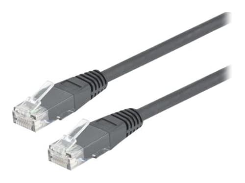 Nettverkskabel Lszh Rj-45 Cat6 2m Sort